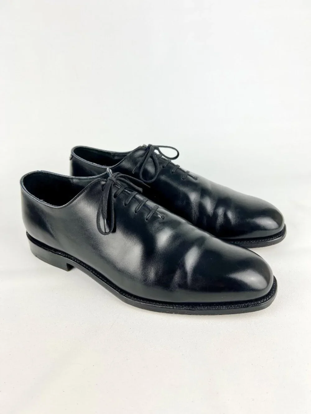 Tim Little Mens Lace Up Oxford Dress Shoes Black Sole 1 size UK 10.5 US 11.5